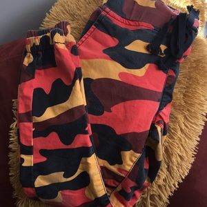 Camouflage Jogger Pants